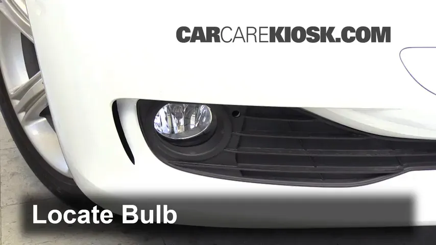 2014 BMW 320i 2.0L 4 Cyl. Turbo Lights Fog Light (replace bulb)
